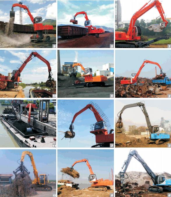 Custom 14 Ton Construction Material Handling Equipment WZY15A-6