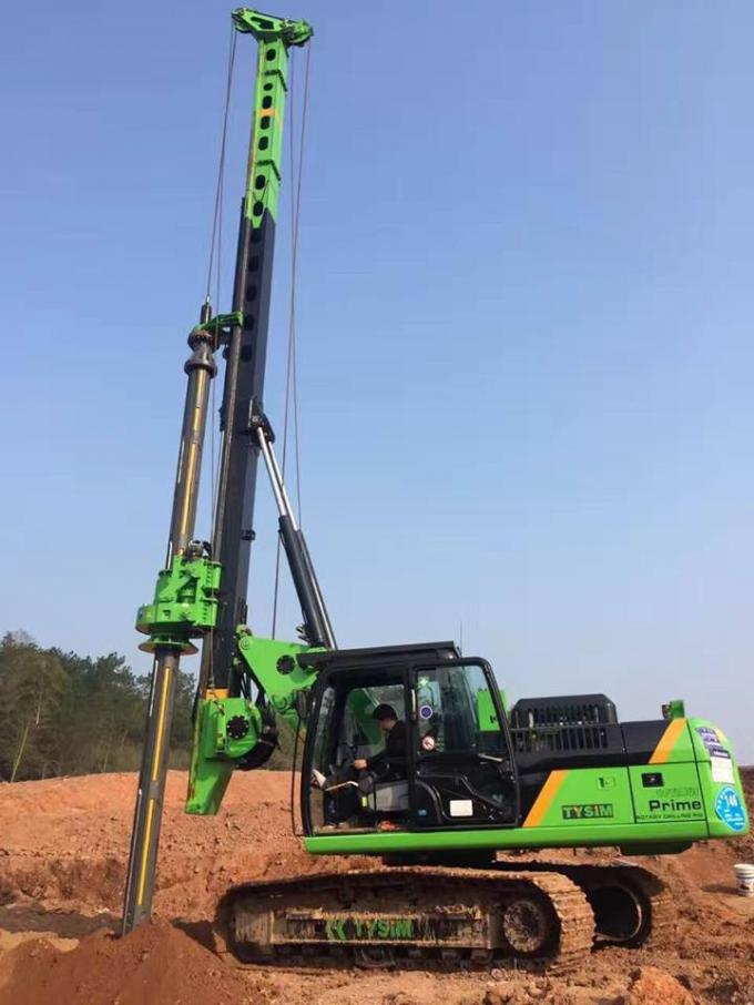 150 KN.M 52m Depth Hydraulic Piling Rig Pile Driver Machine 1500mm