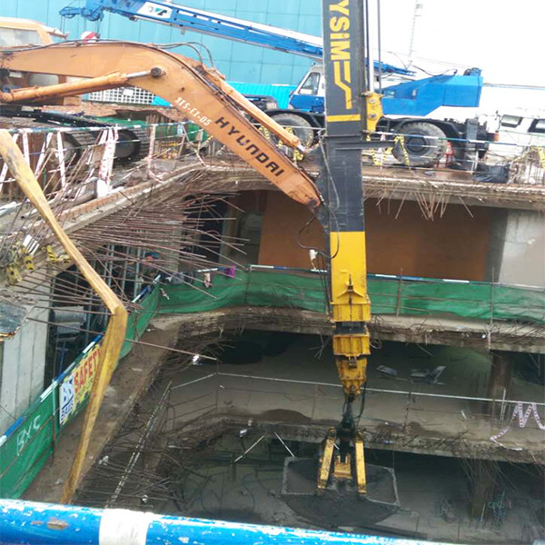 Max Vertical Digging Depth 26M Excavator Telescopic Boom Foundation Drilling Tools Digging Equipment