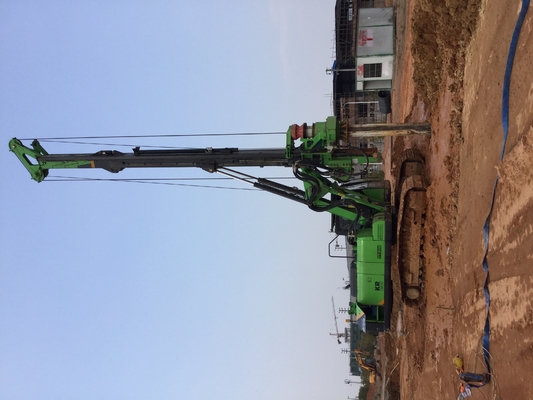 1300mm Depth 43m Hydraulic Piling Rig Machine 150 KN Ground Earth Drill