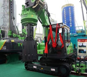 Speed of rotation 7~40 rpm,Torque 32/42 KN.m, CE Small Rotary Driling Rig / Innovativly Research  Machine TYSIM KR40A