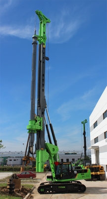 First Class Chassis Hydraulic Rotary Drilling Rig Depth 64 / 51m KR220C