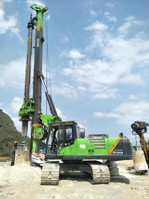 KR125A Hydraulic Rotary Piling Rig 43 / 37max Depth For Construction