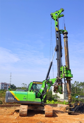 Small Land Hydraulic Pile Drilling Driving Machine Tysim Kr60 Depth 24m