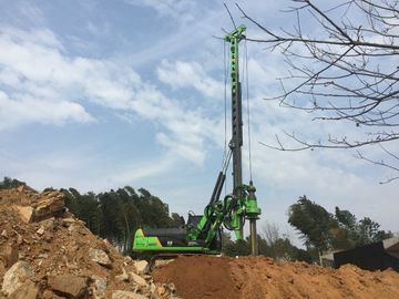 125 KN.M Max Torque KR125A Rotary Driling Rig for 37 m Interlocking Kelly Bar Bored Piles Machine