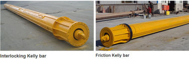 Hydraulic Rotary Borehole Drilling Rigs Interlocking And Friction Kelly Bar For Xcmg Spares Parts