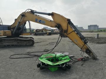 Suqare Hydraulic Pile Breaker / Concrete Pile Cutter Less Noise KP500S