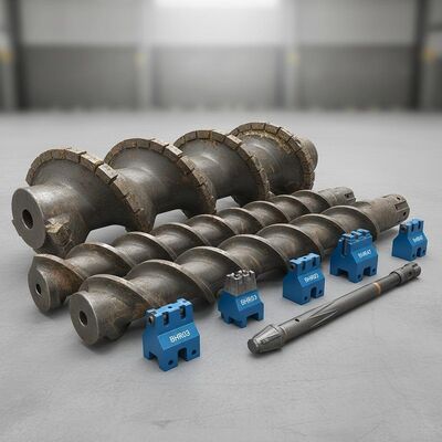 Foundation Drilling Tools with 600-3000 mm Diameter Range and Betek Tool Holders BHR03, BHR47 for Construction Projects