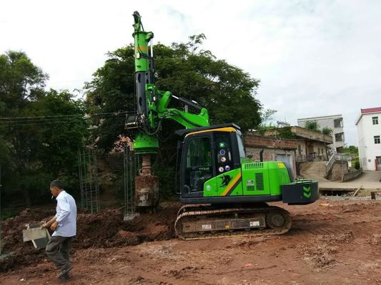 Small Hydraulic Rotary Piling Rig With Speed Rotation 7~40 rpm KR40A Max. drilling diameter 1000mm