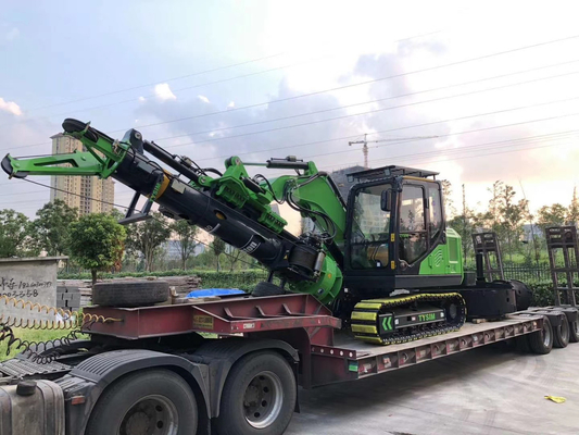 Max Drilling Depth 10m / 12m Hydraulic Rotary Piling Rig