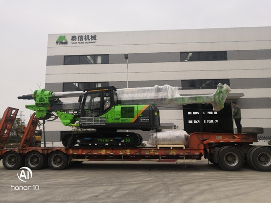 28m Drilling 1200mm Diameter Piling Rig Machine 30rpm ISO9001