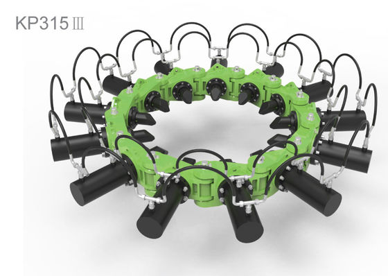 Quality  Crush Round Concrete Pile Head Hydraulic Pile Breaker For Excavator , Pile Diameter 300~1050mm TYSIM KP315A factory