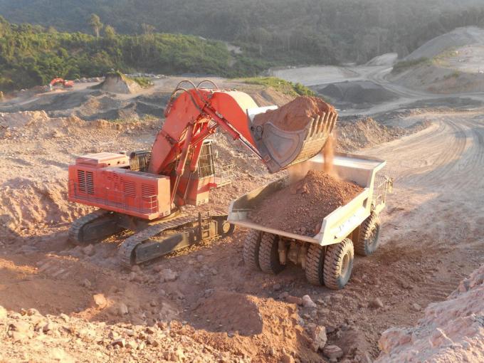 BONNY 100ton CE1000-7 Diesel Hydraulic Crawler Excavator 503kw 2.4 Km/H
