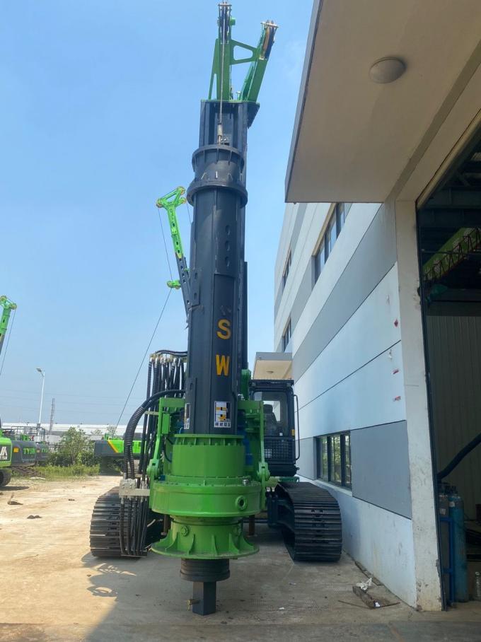 KR300DS Low Headroom 35m Hydraulic Rotary Piling Rig Max. Drilling