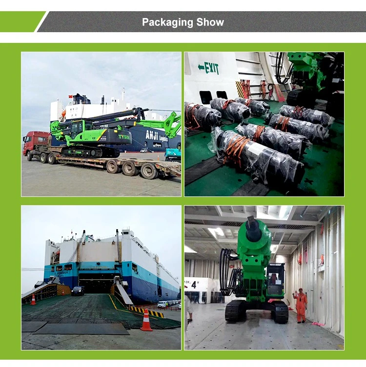 Tysim Piling Rig Machine For Building Foundation Kr60 Rotary Drill 2