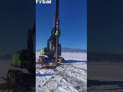 Hydraulic Piling Rig Mature Excavator 220 KN.m Torque 64/51m Drilling Depth