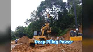 Rotary Piling Rig Max 12m Depth 1200mm Diameter