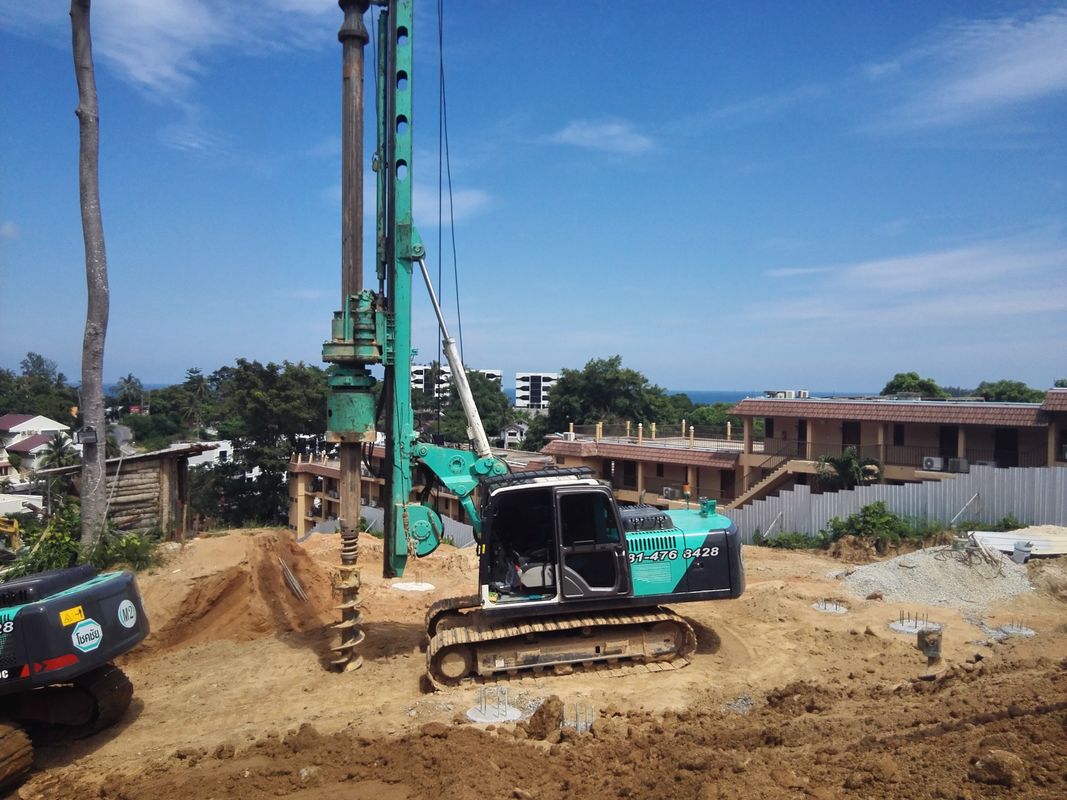 Speed of rotation 830 rpm Well Hydraulic Rotary Boring Piling Rig