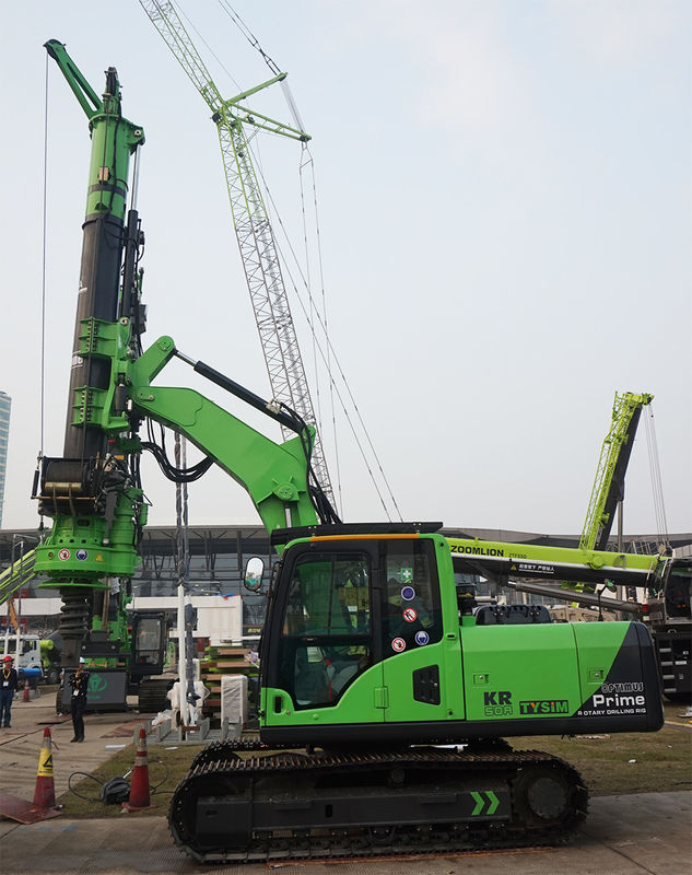 Hydraulic Piling Rig Machine Hire , 65 KN Main Winch Line Pull Pile