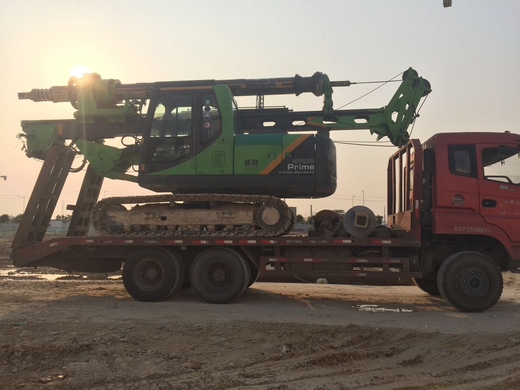 Geotechnical Drilling Rig Hydraulic Motor For Excavator Mounted Kr125 ...