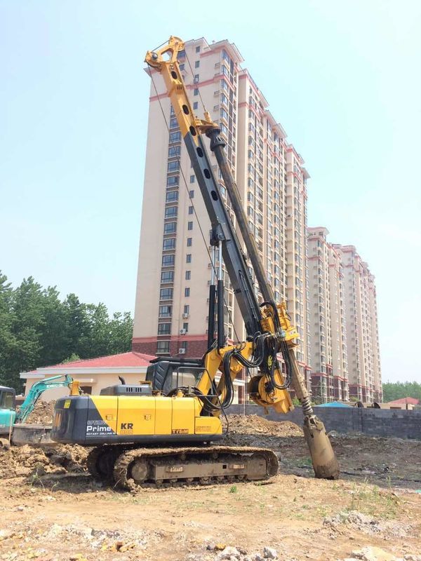 TYSIM KR80A Hydraulic Rotary Bored Piling Rig Machine With 80 KN.M Max