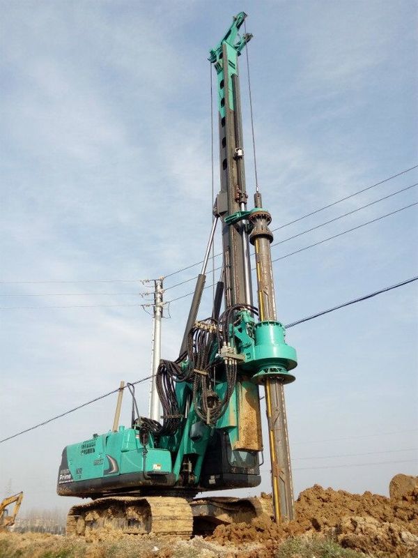 Hydraulic Rotary Bored Piling Drilling Machine With 1M Max Drilling