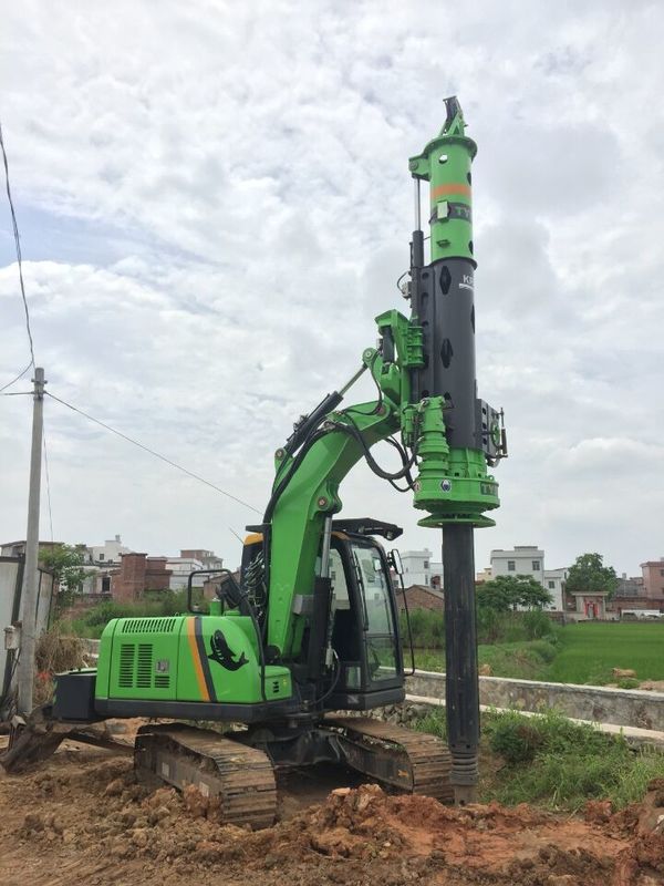 Driver Foundation Equipment / Hydraulic Piling Rig with Rotary Power