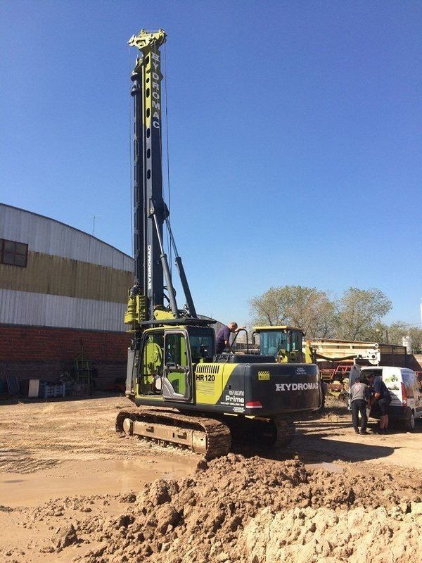 Rotary Bored Piling Rig Machine for Ground Engineering 1 m Max drilling