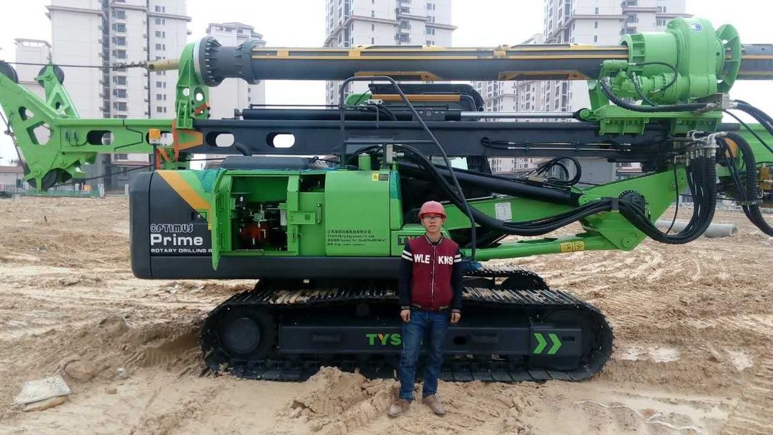 PRM-100 Piling Rig Machine with 100kN Pulling Force and 25m Max Depth