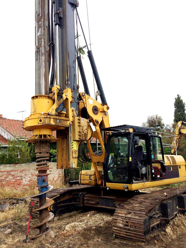 Mini Tysim Pile Rotary Drilling Rig 36t KR125C Hydraulic Piling Machine