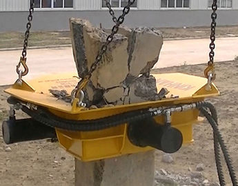 Hydraulic Pile Breaker Concrete Pile Cropper For 250 mm - 400 mm