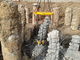 Crush Round Concrete Pile Head Hydraulic Pile Breaker For Excavator , Pile Diameter 300~1050mm TYSIM KP315A