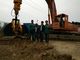 Max. Digging Dradius 6430 mm Excavator Telescopic Arm Construction Machine Parts  Customized KM260