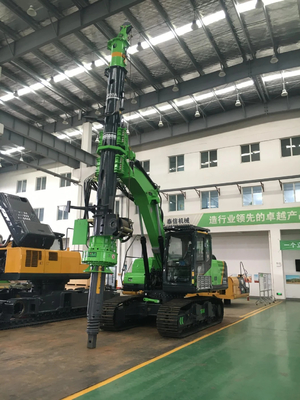 KR50A - 16 Earth Auger Piling Rig Machine Drill Bagger Working Speed 40rpm.