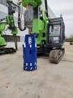 20m Kr60c Rotary Hydraulic Drilling Rig With Cat Chassis Pile Foundation Construction