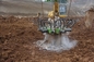 Square Concrete Hydraulic Pile Breaking Machine 350~450 Mm For Excavator