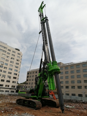 Diameter 2500mm Rotary Drilling Rig 80M Hydraulic Piling Tunnel Boring Machine KR285C