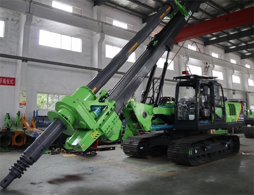 Hydraulic Pile Driver Machine KR125ES Bridge Building Geotechnical Drill Rig 1800mm