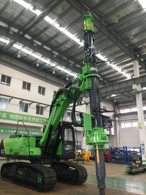 Small Rotary Hydraulic Drilling Rig KR50 Optional Depth 10 / 16 / 20 / 24m