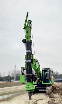 Small Rotary Hydraulic Drilling Rig KR50 Optional Depth 10 / 16 / 20 / 24m