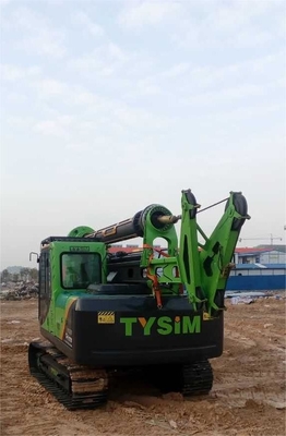 Tysim Piling Rig Machine For Building Foundation Kr60 Rotary Drill