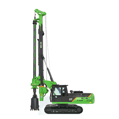 CAT Chassis Hydraulic Rotary Drilling Rig KR150C With 7-26 Rpm Speed Of Rotation