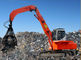 9 Ton Hydraulic Material Handling Equipment / Crawler Excavator YC4D85Z Engine