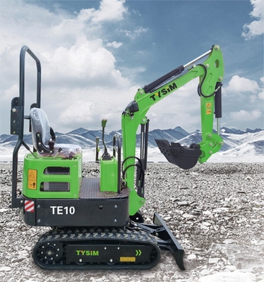 1375mm Digging Depth Crawler Excavator Machine 7.6kw 3000rpm For Increased Productivity