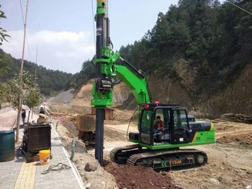 Stable Ground Bored Hole Pile Driving Machine KR50A Green Color Max. Drilling Diameter  1200 Mm Max. Drilling Depth 24 M