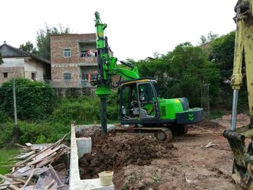 Construction Machinery TYSIM KR50 Rotary Drilling Machine With 20m Depth