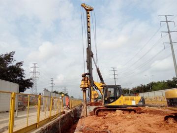 Piling Driver Equipment / Small Piling Rig Machine for Underground Construction KR80A Max. drilling diameter 1000 mm