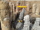 KP380A Round Concrete Column Hydraulic Pile Breaker ,  Piles Diameter 600mm - 1800mm