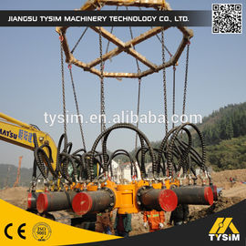 1800mm diameter Hydraulic Round Pump Crushing Piles Rock Breaker Machinery