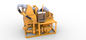 Mud Slurry Recycling Hydrocyclon Desanding System Bored Pile Assistance Equipment 150m3 / H